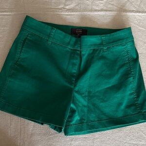 J. Crew Vibrant Green Women's Shorts